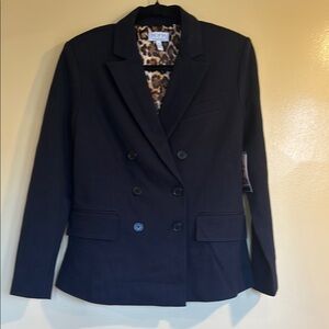 Sofia by Sofia Vergara Black Blazer Tailored Suit Jacket